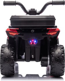Quad Elettrico per Bambini Safari 6V con Bauletto Posteriore Rosso...