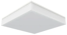 Plafoniera LED Regolabile 18W, 24W, 30W, Quadrata, CCT, IP54 33x33 cm Colore Bianco Variabile CCT