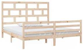 Giroletto in legno massello 180x200 cm 6ft super king