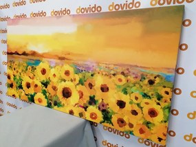 Stampa su tela – Campo di girasoli