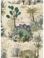 House of Hackney Carta da parati panoramica Dinosauria - Ecru