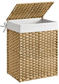Cesto porta biancheria FLYN in rattan