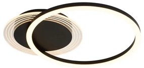 Searchlight 13650BK - Plafoniera LED dimmerabile CONTOUR LED/24W/230V 3000K