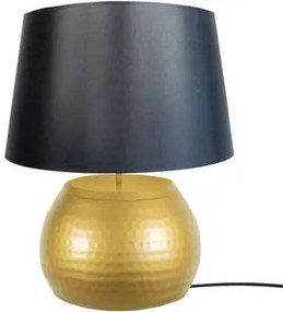 Tosel  Lampade d’ufficio lampada da soggiorno tondo metallo oro e nero  Tosel