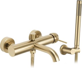 Rubinetto da vasca Rea Lungo Grip Brush Gold