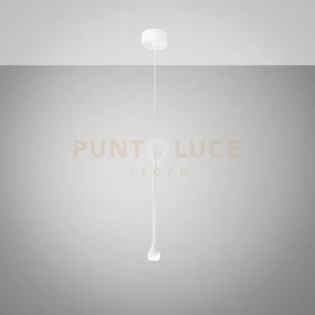 Ursula s/p - sospensione led bianco con rosone 3000k 255lm 5w