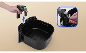 Aigostar - Friggitrice a d'aria 7l 1900W/230V