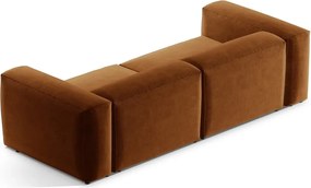 Divano color mattone 264 cm Bergamo – Cosmopolitan Design