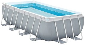 Intex - cf piscina con telaio 'linea prisma frame' cm 488 x 244 x 107