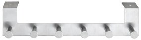 Appendino per porta con 6 ganci in argento Celano - Wenko