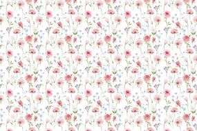 Carta da parati – Fiori romantici