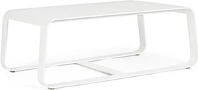 Salotto Da Esterno In Alluminio Divano 3 Posti 2 Poltrone Con Tavolino Merrigan Bianco Bizzotto