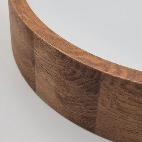 Brilagi - LED RGBW dimmerabile plafoniera CARVALHO 2xE27/15W/230V Wi-Fi rovere pr. 37,5