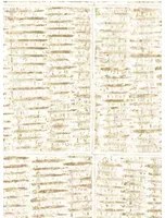 Élitis Carta da parati Mimbre Precioso - Weiß/ Braun