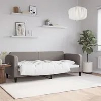 Letto da Giorno Tortora 80x200 cm in Tessutocod mxl 94640