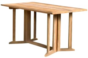 CHOROS - tavolo da giardino pieghevole in legno di teak