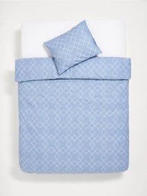 Sinsay - Set biancheria da letto in cotone - blu pallido