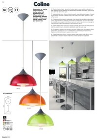 Redo 06-032 - Lampadario a sospensione con filo COLINE 1xE27/42W/230V