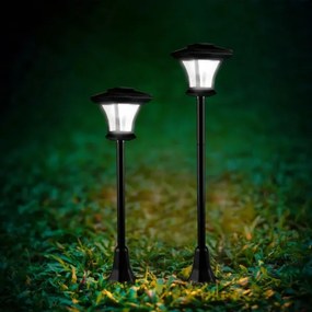 Lampada solare LED TIRANA LED/1,6W/1,2V 600 mAh IP44 nero