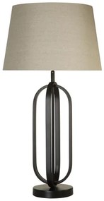 Searchlight EU91101NA - Lampada da tavolo CHIC 1xE27/60W/230V beige