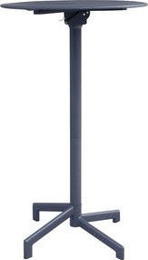 OPERA - tavolo alto da giardino in acciaio