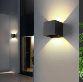 Immax 08510L - Lampada da parete LED per esterni DICE LED/6W/230V 3000K IP65