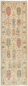Samarkand Tappeto 80 x 250 Grigio (Pakistan) Annodato A Mano