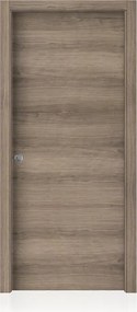 Porta interna scorrevole Dust in MDF colore marrone, L 80 x H 210 cm, apertura reversibile