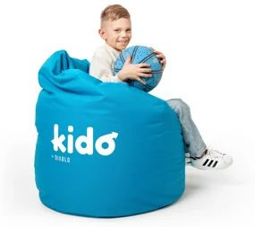 Pouf per bambini Kido by Diablo con imbottitura, cuscino per