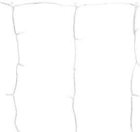 Aigostar - Catena luminosa natalizia LED per esterni 200xLED/3,6W/230V/8 funzioni 10x0,4m IP44 bianco freddo