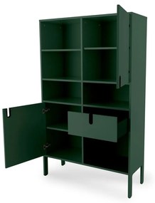 Libreria verde 109x176 cm Uno - Tenzo