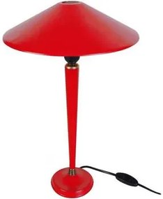 Tosel  Lampade d’ufficio lampada da comodino tondo metallo rosso  Tosel