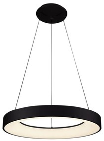 Azzardo AZ4999 - Lampadario LED su cavo SANTANA LED/30W/230V nero
