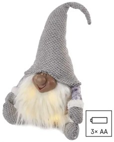 Decorazione natalizia LED 4xLED/3xAA elfo