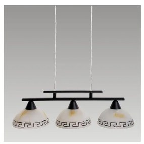 Lampadario a sospensione con filo POMPEZ 3xE27/60W