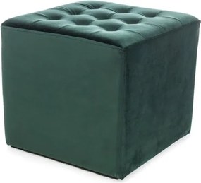 Sgabello Lori Velvet verde 78 - 39x39x34 lxLxH cm