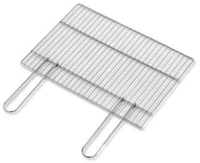 Graticola Richiudibile in Acciaio Inox - Resistente, Diverse Dimensioni, 52x40