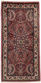 Sarouk Tappeto persiano 130x70 (Iran) Annodato A Mano