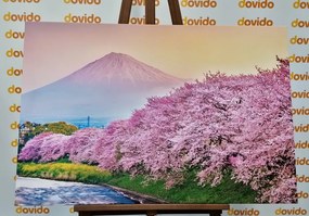 Stampa su tela – Vulcano Fuji del Giappone