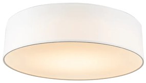 Lampada da soffitto bianca 40 cm con LED - Drum LED