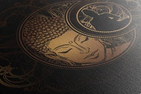 Stampa su tela – Forza armonica del Buddha