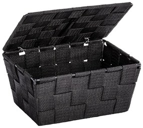 WENKO 22197100 - Cestino ADRIA 19x14 cm nero