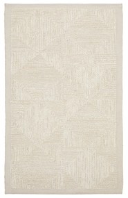 Kave Home - Tappeto Sicali in juta bianco 160 x 230 cm
