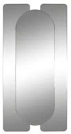 Specchio da parete Home ESPRIT Dorato Cristallo Ferro Moderno 100 x 5 x 200 cm
