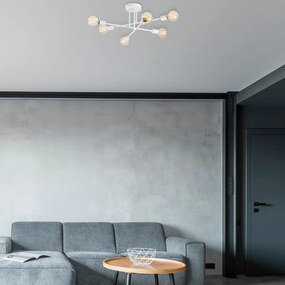 Plafoniera bianca 64x64 cm Flower – Opviq lights