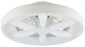 Brilliant - Ventilatore a soffitto LED RGBW GAIANO LED/48W/230V bianco + DO
