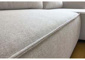 Divano letto angolare beige (variabile) Nihad structural - Bobochic Paris