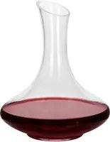 Decanter vino rosso 1 litro design vetro slanciato