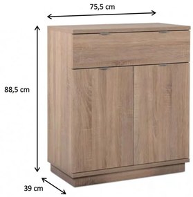 Finori Credenza Chester 01A Rovere Sonoma