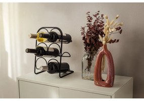 Portabottiglie in metallo per 6 bottiglie - Compactor